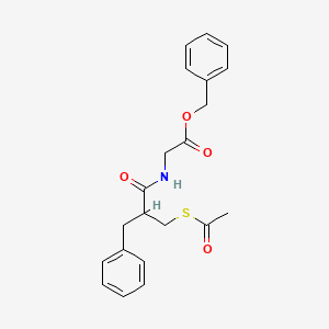 molecular formula C21H23NO4S B1680418 盐酸雷卡多曲 CAS No. 81110-73-8
