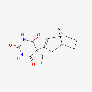 molecular formula C14H18N2O3 B1680523 利眠宁 CAS No. 3625-25-0