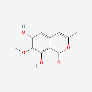 molecular formula C11H10O5 B1680551 网纹醇 CAS No. 26246-41-3