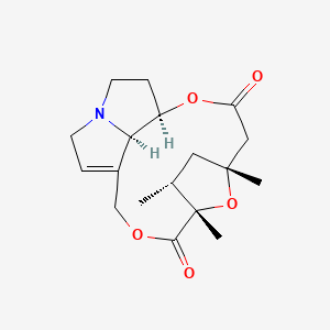 molecular formula C18H25NO5 B1680554 Retroisosenine CAS No. 62018-78-4