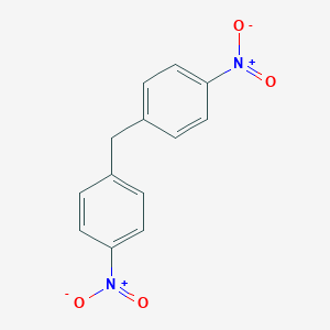 molecular formula C13H10N2O4 B168056 双(4-硝基苯基)甲烷 CAS No. 1817-74-9