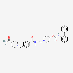molecular formula C35H43N5O4 B1680567 Revefenacin CAS No. 864750-70-9