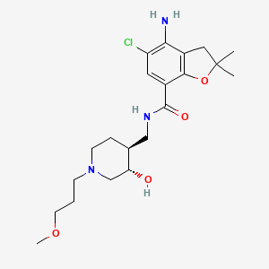 molecular formula C21H32ClN3O4 B1680569 Revexepride CAS No. 219984-49-3