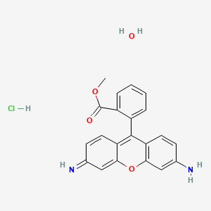 molecular formula C21H17ClN2O3 B1680601 罗丹明 123 CAS No. 62669-70-9