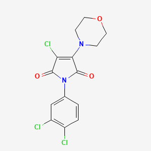 molecular formula C14H11Cl3N2O3 B1680614 RI-1 CAS No. 415713-60-9