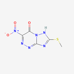 molecular formula C5H4N6O3S B1680616 瑞米洛韦 CAS No. 123606-06-4