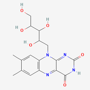 molecular formula C17H20N4O6 B1680620 核黄素 CAS No. 83-88-5