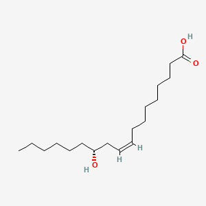 B1680627 Ricinoleic acid CAS No. 141-22-0
