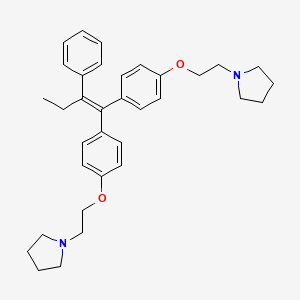 molecular formula C34H42N2O2 B1680628 利达芬-B CAS No. 886465-70-9