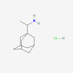 molecular formula C12H22ClN B1680634 金刚烷胺盐酸盐 CAS No. 1501-84-4