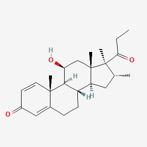 molecular formula C24H34O3 B1680637 Rimexolone CAS No. 49697-38-3