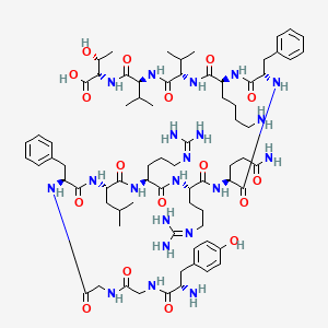 molecular formula C74H115N21O17 B1680641 强啡肽 B CAS No. 83335-41-5