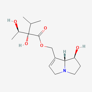 molecular formula C15H25NO5 B1680642 牛耳草素 CAS No. 6029-84-1