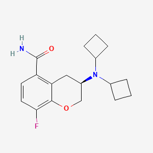 molecular formula C18H23FN2O2 B1680709 Robalzotan CAS No. 169758-66-1