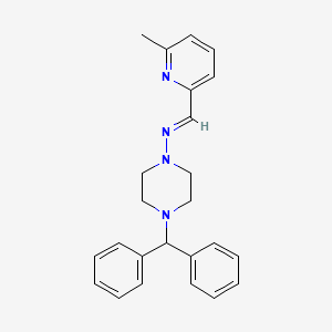molecular formula C24H26N4 B1680719 Ropizine CAS No. 3601-19-2