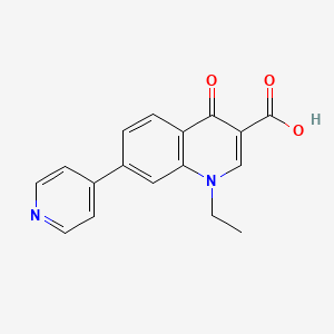 molecular formula C17H14N2O3 B1680725 罗索沙星 CAS No. 40034-42-2