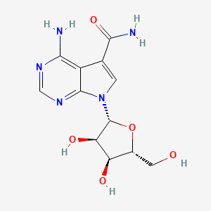 molecular formula C12H15N5O5 B1680759 Sangivamycin CAS No. 18417-89-5