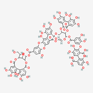 molecular formula C82H53O52 B1680761 Sanguiin H 6 CAS No. 82978-00-5
