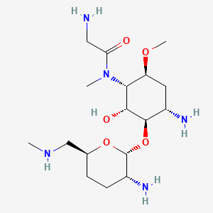 molecular formula C17H35N5O5 B1680762 Sannamycin A CAS No. 72503-79-8