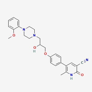 molecular formula C27H30N4O4 B1680787 サテリノン CAS No. 102669-89-6