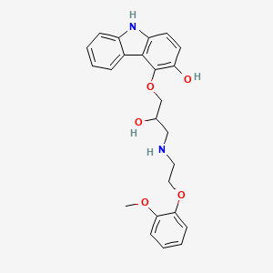 B1680802 3-Hydroxy Carvedilol CAS No. 146574-43-8