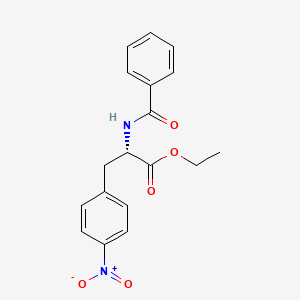 (S)-Ethyl 2-benzamido-3-(4-nitrophenyl)propanoate