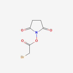 molecular formula C6H6BrNO4 B1680852 N-Succinimidyl bromoacetate CAS No. 42014-51-7