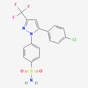 molecular formula C16H11ClF3N3O2S B1680858 SC-236 CAS No. 170569-86-5