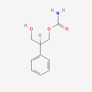 3-Hydroxy-2-phenylpropyl carbamate