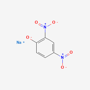 molecular formula C6H3N2NaO5 B1681034 2,4-二硝基苯酚钠 CAS No. 1011-73-0