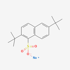 molecular formula C18H23NaO3S B1681042 二丁酸钠 CAS No. 14992-59-7