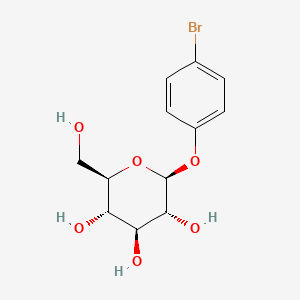 molecular formula C12H15BrO6 B1681112 ?-pBrPh-Glc CAS No. 30572-42-0