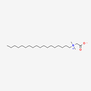 B1681129 (Carboxylatomethyl)dimethyl(octadecyl)ammonium CAS No. 820-66-6
