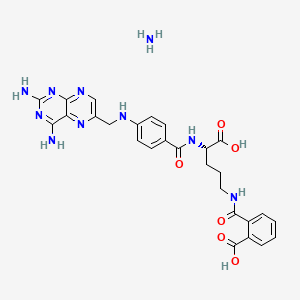 B1681226 Talotrexin ammonium CAS No. 648420-92-2