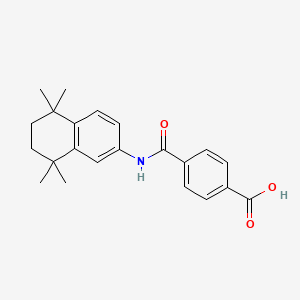molecular formula C22H25NO3 B1681231 他米巴芬 CAS No. 94497-51-5