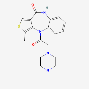 B1681252 Telenzepine CAS No. 80880-90-6