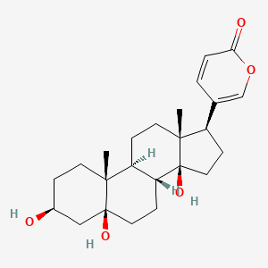 molecular formula C24H34O5 B1681253 碲罗布毒苷 CAS No. 472-26-4