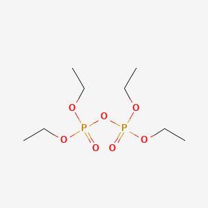 molecular formula C8H20O7P2<br>(C2H5O)2-PO-O-PO-(OC2H5)2<br>C8H20O7P2 B1681258 Tetraethylpyrophosphate CAS No. 107-49-3