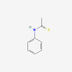 molecular formula C8H9NS B1681303 硫代乙酰苯胺 CAS No. 637-53-6