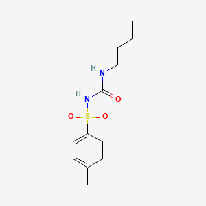 molecular formula C12H18N2O3S B1681337 Tolbutamide CAS No. 64-77-7