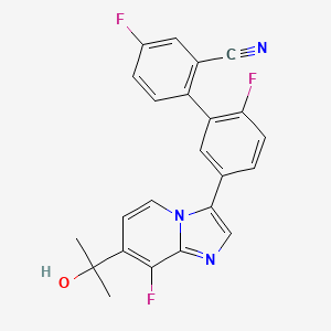 molecular formula C23H16F3N3O B1681351 TP003 CAS No. 628690-75-5