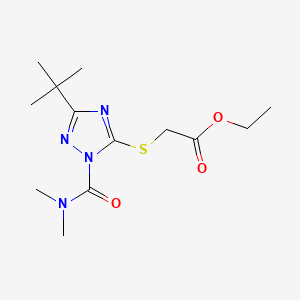 molecular formula C13H22N4O3S B1681373 Triazamat CAS No. 112143-82-5