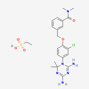 B1681374 Triazinate CAS No. 41191-04-2