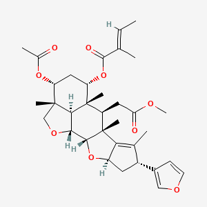 molecular formula C34H44O9 B1681390 Salannin CAS No. 992-20-1