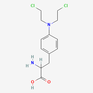 molecular formula C13H18Cl2N2O2 B1681458 メルファラン CAS No. 531-76-0