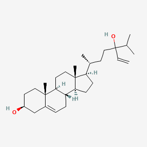 molecular formula C29H48O2 B1681470 Saringosterol CAS No. 6901-60-6