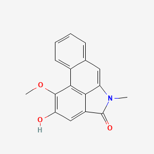 molecular formula C17H13NO3 B1681484 Sauristolactam CAS No. 128533-02-8