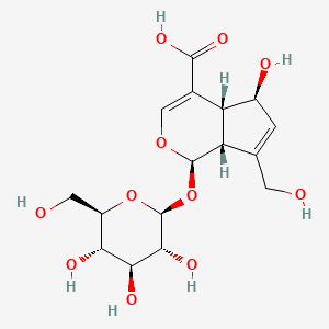 molecular formula C16H22O11 B1681521 扫罗甙 CAS No. 18842-99-4