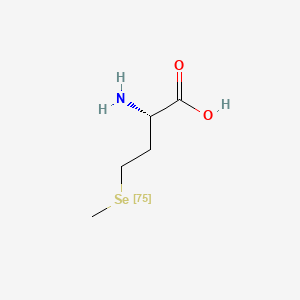 B1681617 Selenomethionine Se 75 CAS No. 1187-56-0