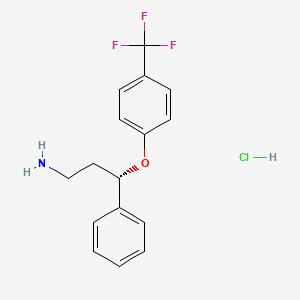 B1681628 Seproxetine hydrochloride CAS No. 127685-30-7